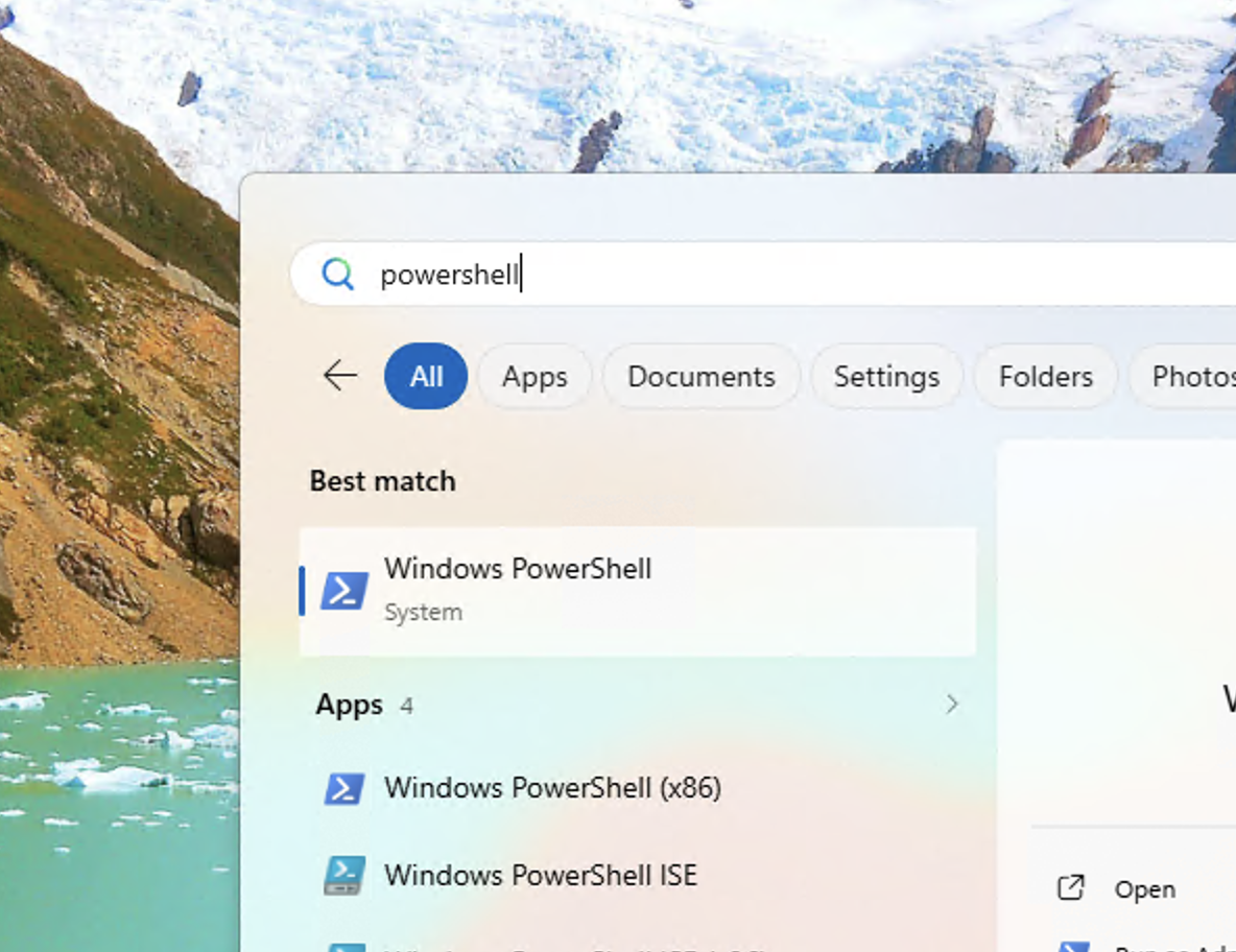 Windows PowerShell in DATEV SmartIT öffnen